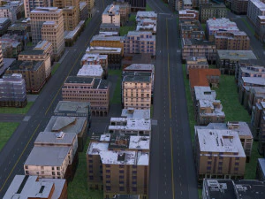 City 56 3D Model