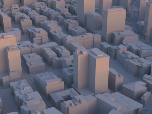 City 56 3D Model