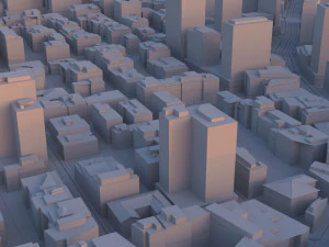 City 56 3D Model