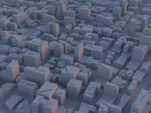 City 56 3D Model