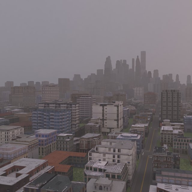 City 57 Modèle 3D .c4d .max .obj .3ds .fbx .stl .blend 