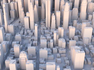 City 57 3D Model