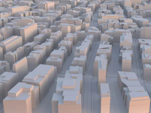 Місто 58 3D Модель