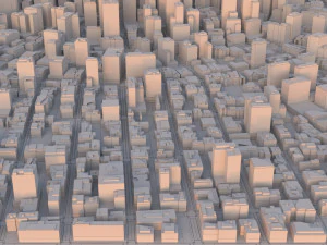 City 59 3D Model