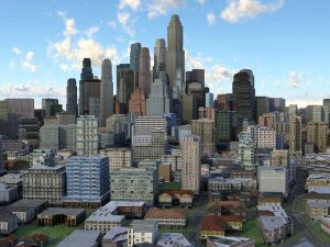 City 60 3D Model