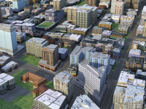City 61 3Dモデル