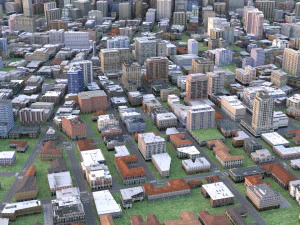 City 62 3D Model