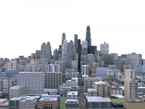 City 62 3D Model