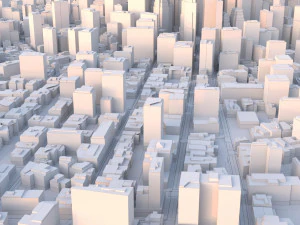 City 62 3D Model
