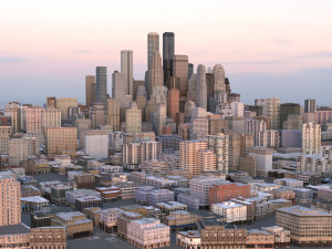 City 63 3D Model