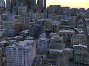 City 63 3D Model