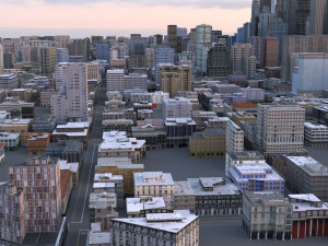 City 63 3D Model