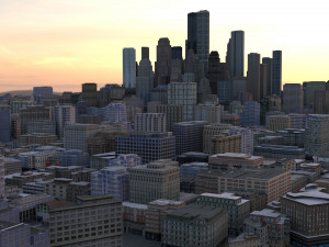 City 63 3D Model