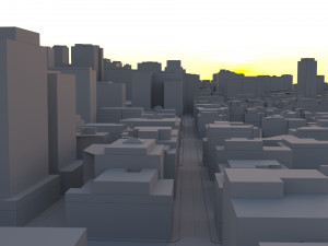 City 63 3D Model
