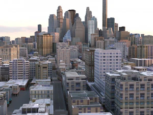 City 64 3D Model