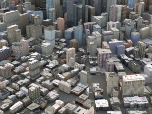 City 64 3D Model
