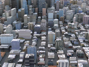 City 64 3D Model