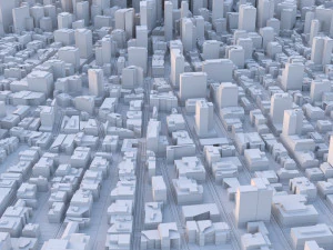 City 64 3D Model