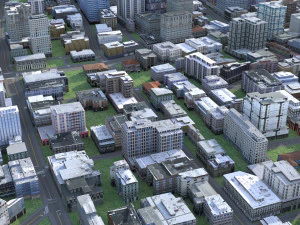 City 65 3D Model