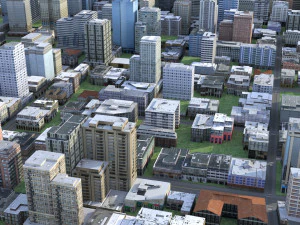 City 65 3D Model