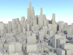 City 65 3D Model