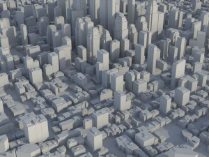 City 65 3D Model