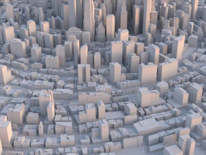 City 66 3D Model
