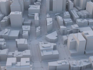 City 66 3D Model
