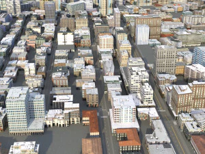 City 68 3D Model