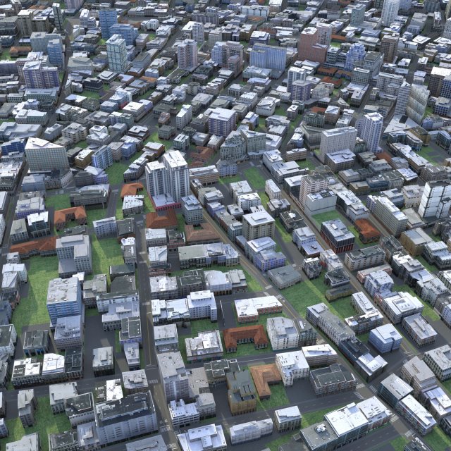 City69 3D Model .c4d .max .obj .3ds .fbx .stl .blend 