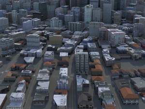 City 70 3D Model