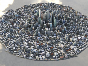 City 71 3D Model