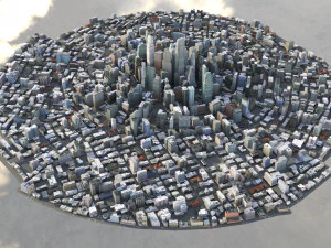 City 71 3D Model