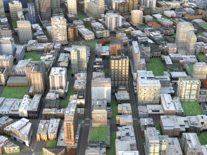 City 74 Model 3D