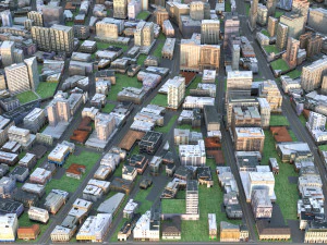 City 74 3D Model