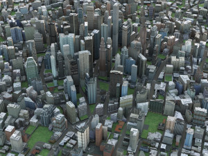 City 74 Model 3D