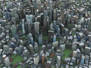 City 74 3D Model