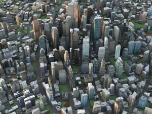 City 74 Model 3D