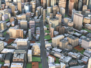 City 74 Model 3D