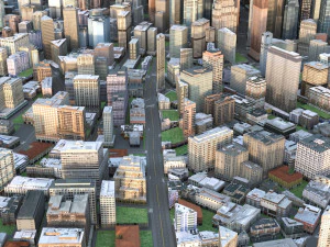 City 74 3D Model