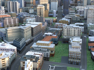 City 74 Model 3D