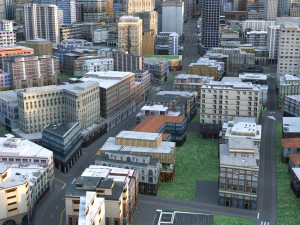 City 74 3D Model