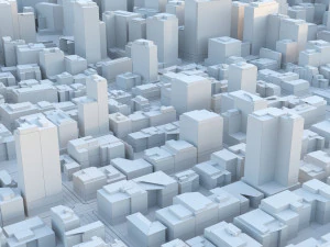 City 74 3D Model