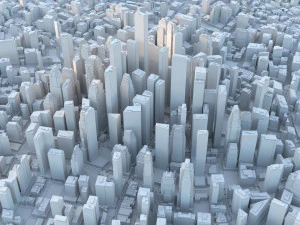 City 74 3D Model