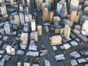 City 76 3D Model
