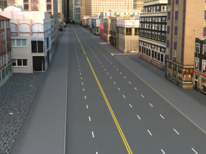 City 76 3D Model