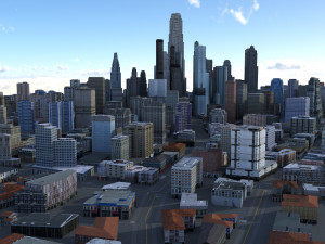 City 77 Modello 3D