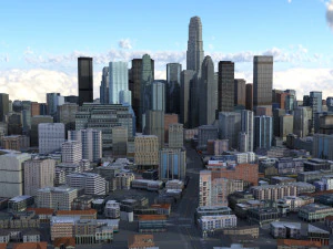 City 77 3D Model