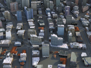 City 77 3D-Modell