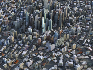 City 77 3D-Modell